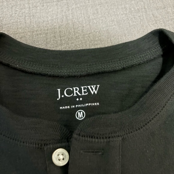 J Crew Men’s Long Sleeve Henley Shirts - Picture 2 of 5